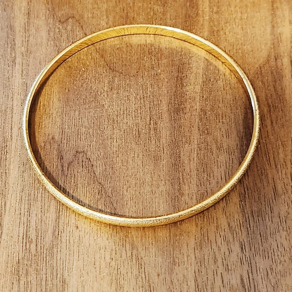 Gold Leopard‎ Print Monstera Leaf Cuff and Textured Bangle Bracelet Set 2pc